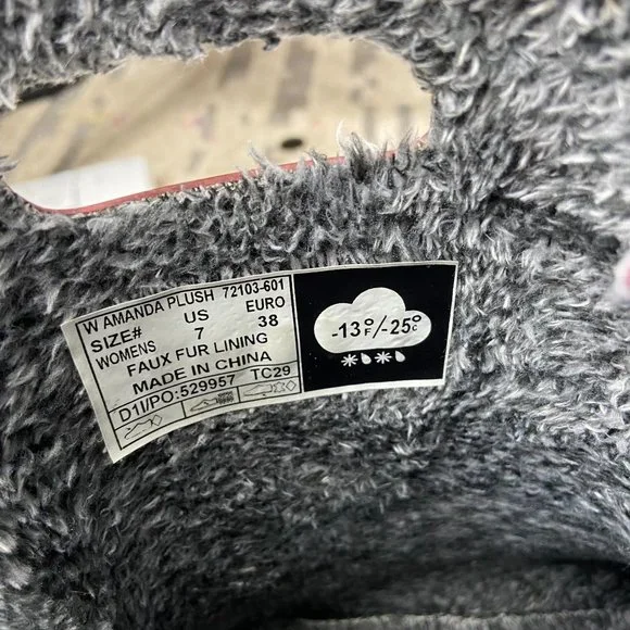 Bogs Women's Burgundy Red Amanda II Lace Insulated Waterproof Rain Boots Size 7 - Picture 9 of 9